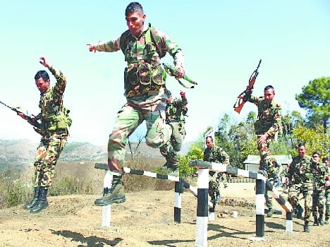 Army rehearsals